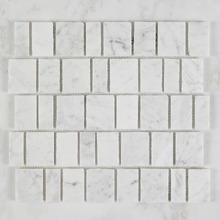 Idris Carrara Marble Mosaic Tile
